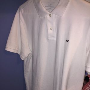 Vineyard Vines White polo Shirt